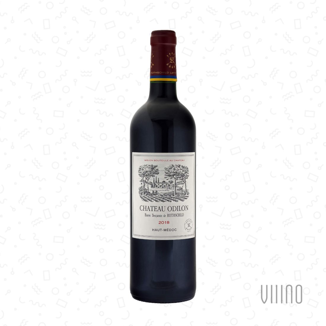 CHÂTEAU ODILON Haut-Médoc AOC 2018 Domaines Barons de Rothschild Lafite
