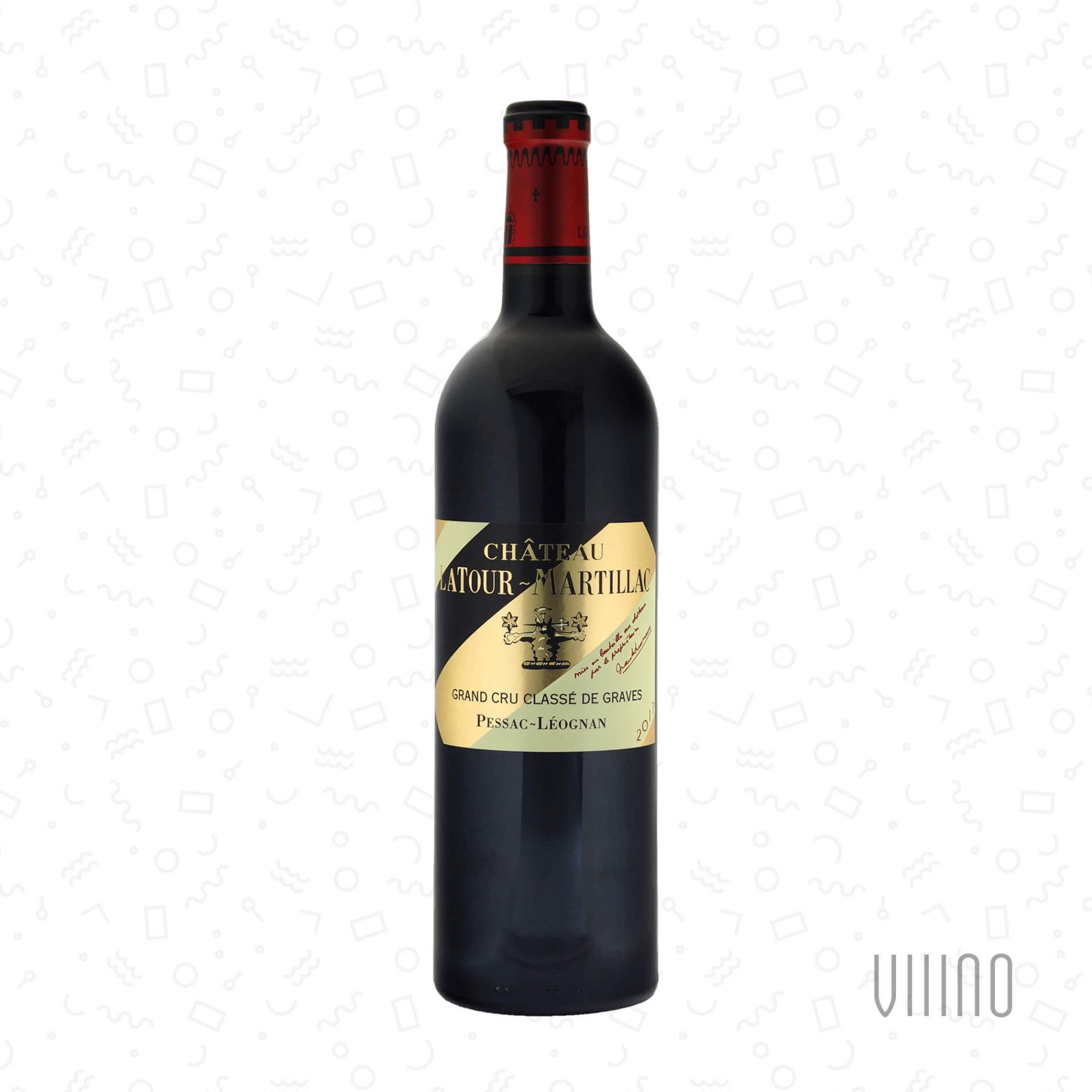 CHÂTEAU LATOUR-MARTILLAC Grand Cru Classé de Graves Pessac-Léognan AOC 2017 VIGNOBLES JEAN KRESSMANN