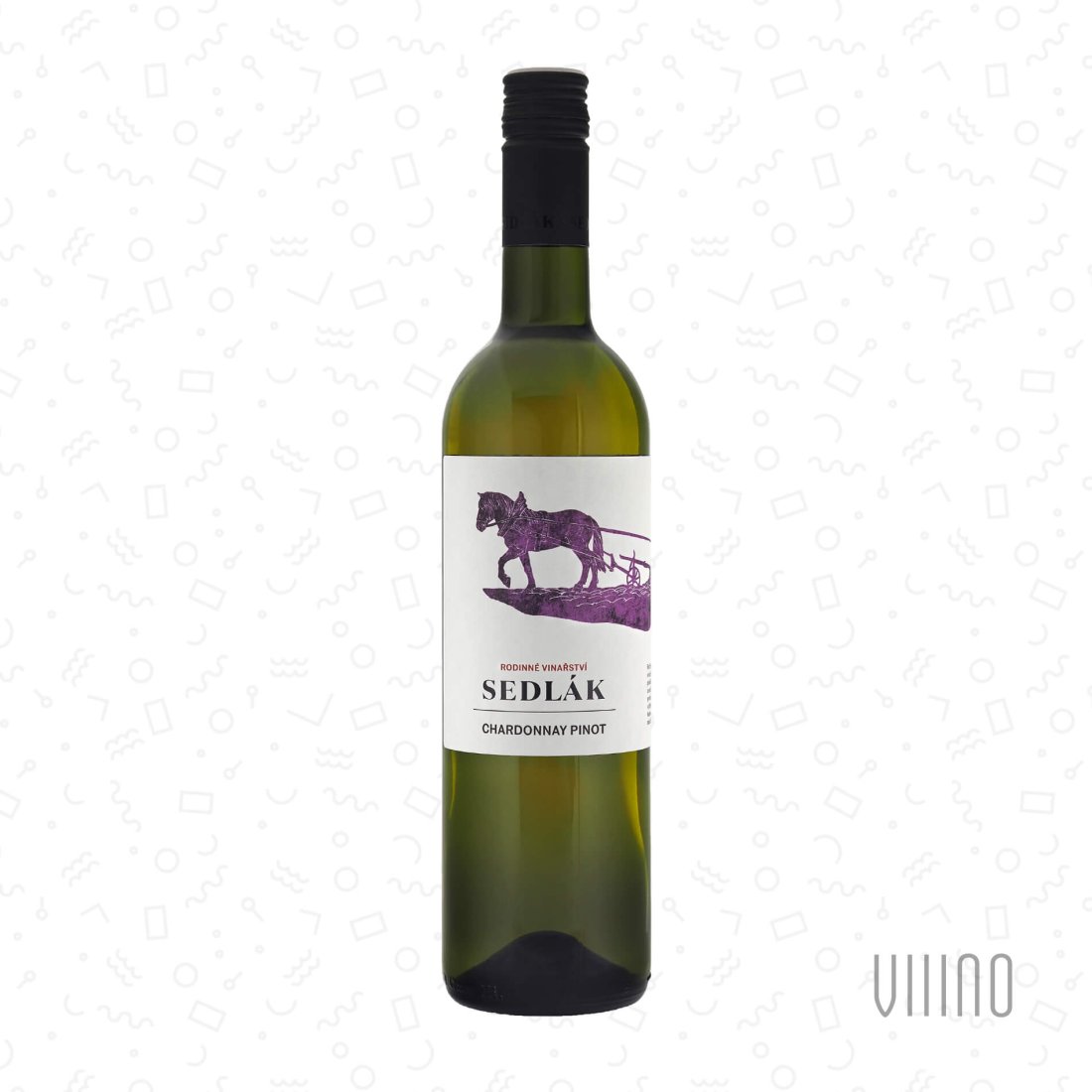 Chardonnay–Pinot 2025 moravské zemské víno SEDLÁK suché š. 3/25