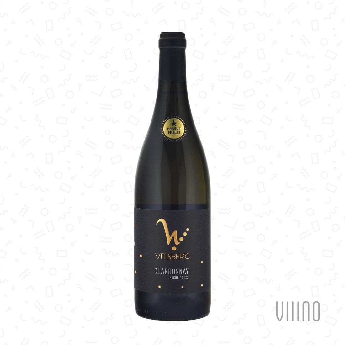 Chardonnay ODMĚRY 2022 moravské zemské víno VITISBERG suché š. 2219