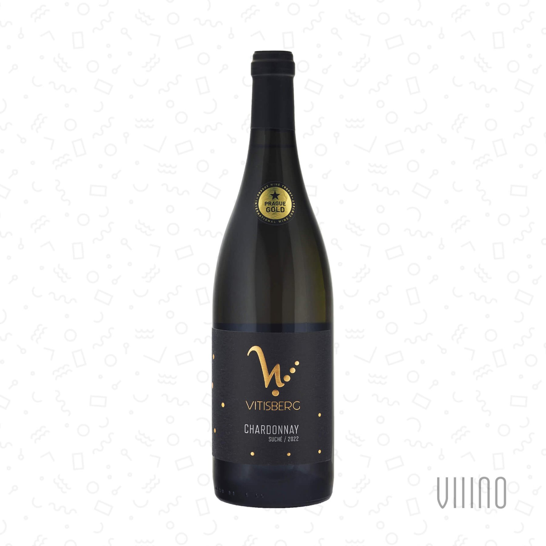 Chardonnay ODMĚRY 2022 moravské zemské víno VITISBERG suché š. 2219