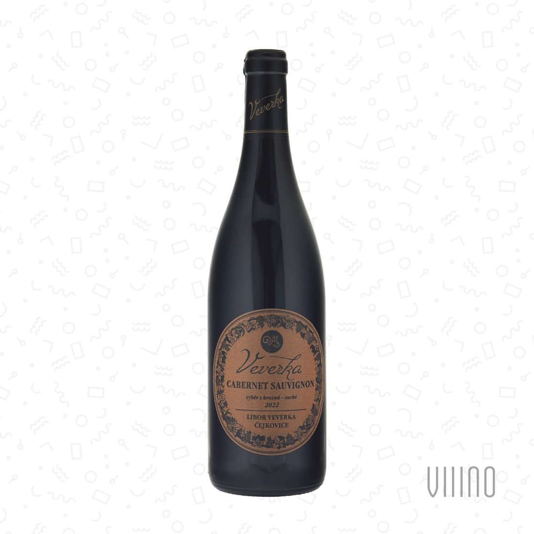 Cabernet Sauvignon NOVOSÁDY 2022 výběr z hroznů LIBOR VEVERKA suché š. 12/2022