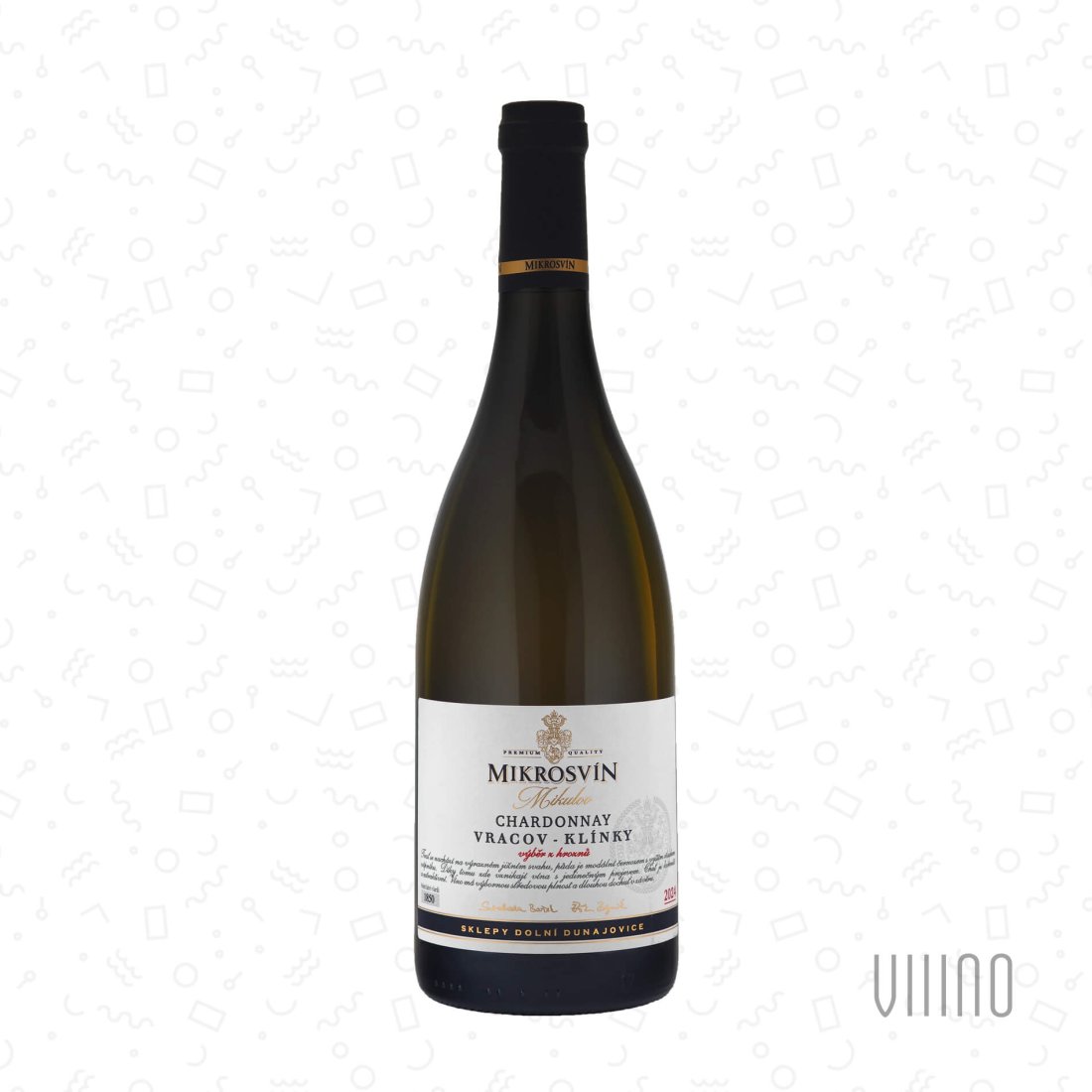 Chardonnay KLÍNKY 2024 "Traditional line" výběr z hroznů MIKROSVÍN suché š. 435