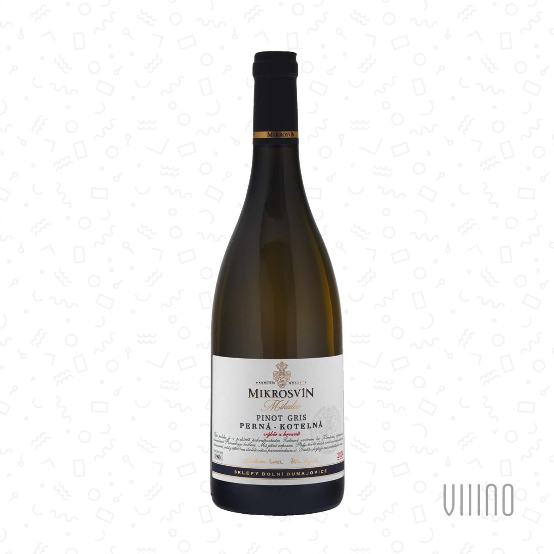 Pinot Gris KOTELNÁ 2024 "Traditional line" výběr z hroznů MIKROSVÍN suché š. 436