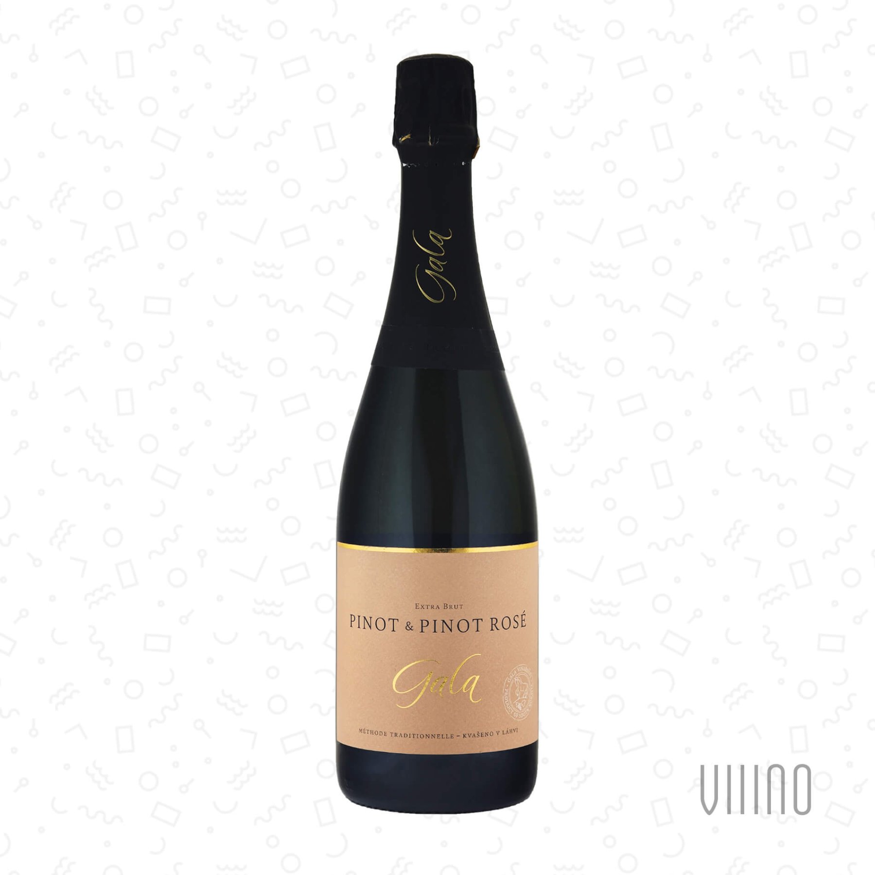 Sekt PINOT & PINOT ROSÉ Extra Brut GALA š. SPP322