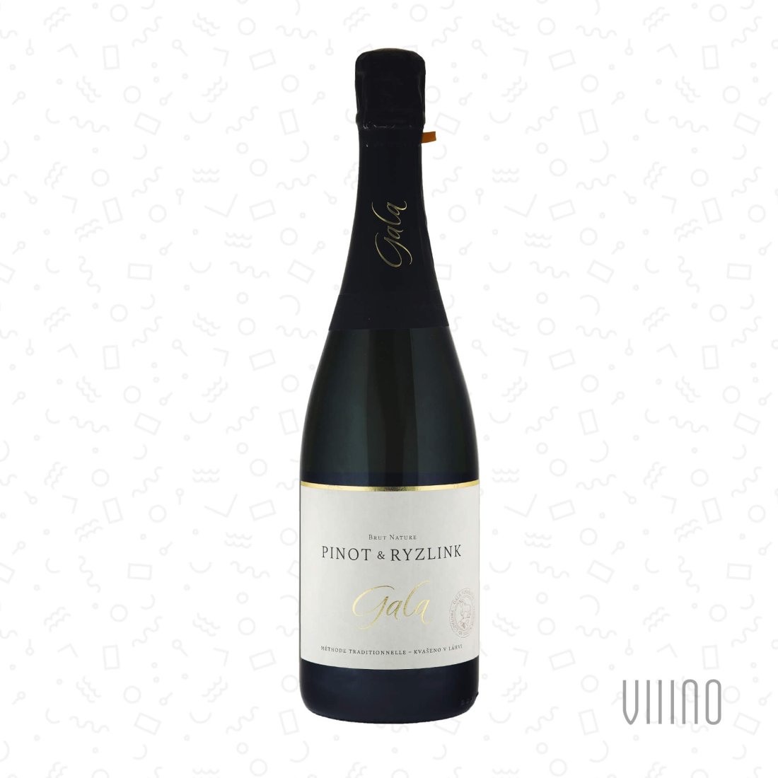 Sekt PINOT & RYZLINK Brut Nature GALA š. SRP222