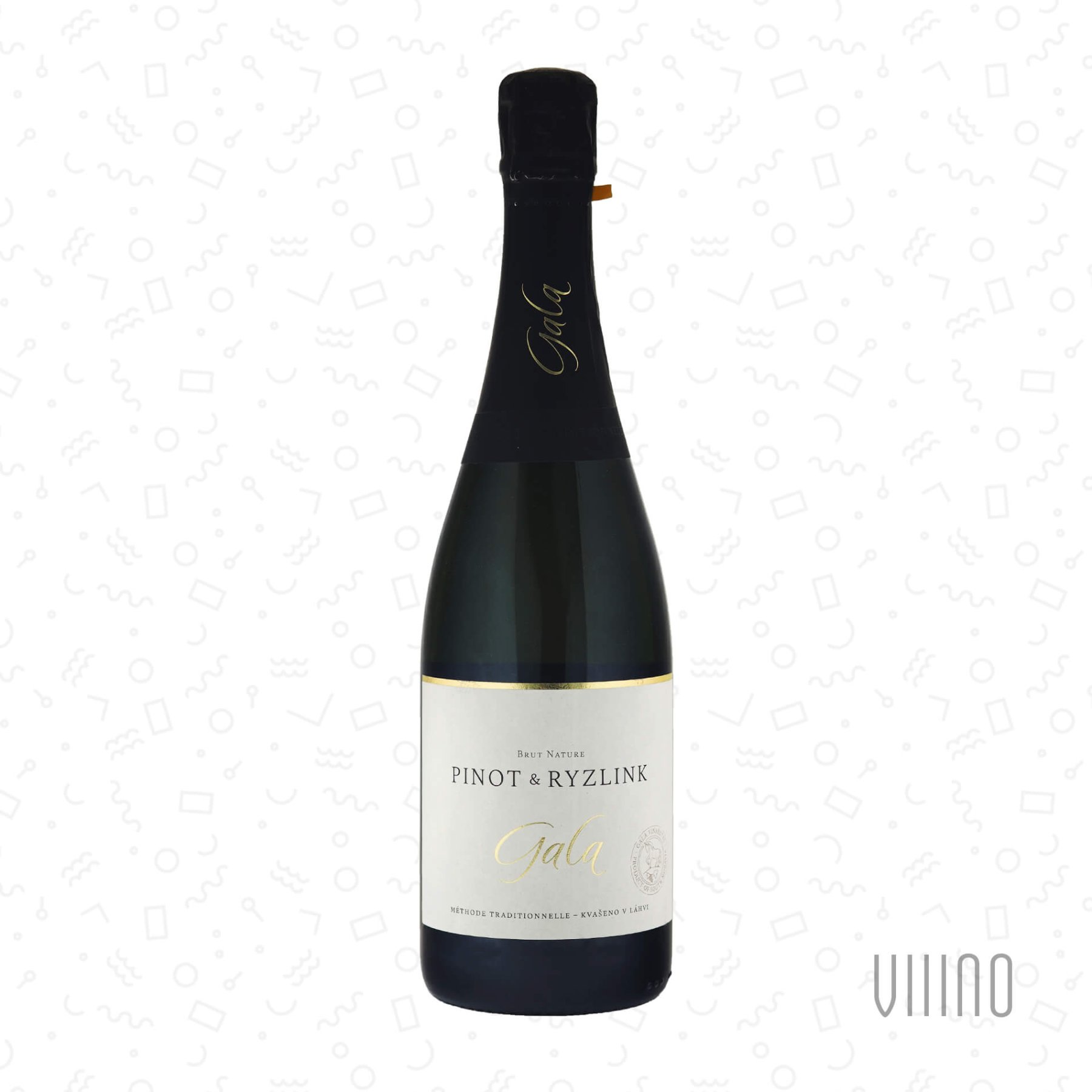 Sekt PINOT & RYZLINK Brut Nature GALA š. SRP222