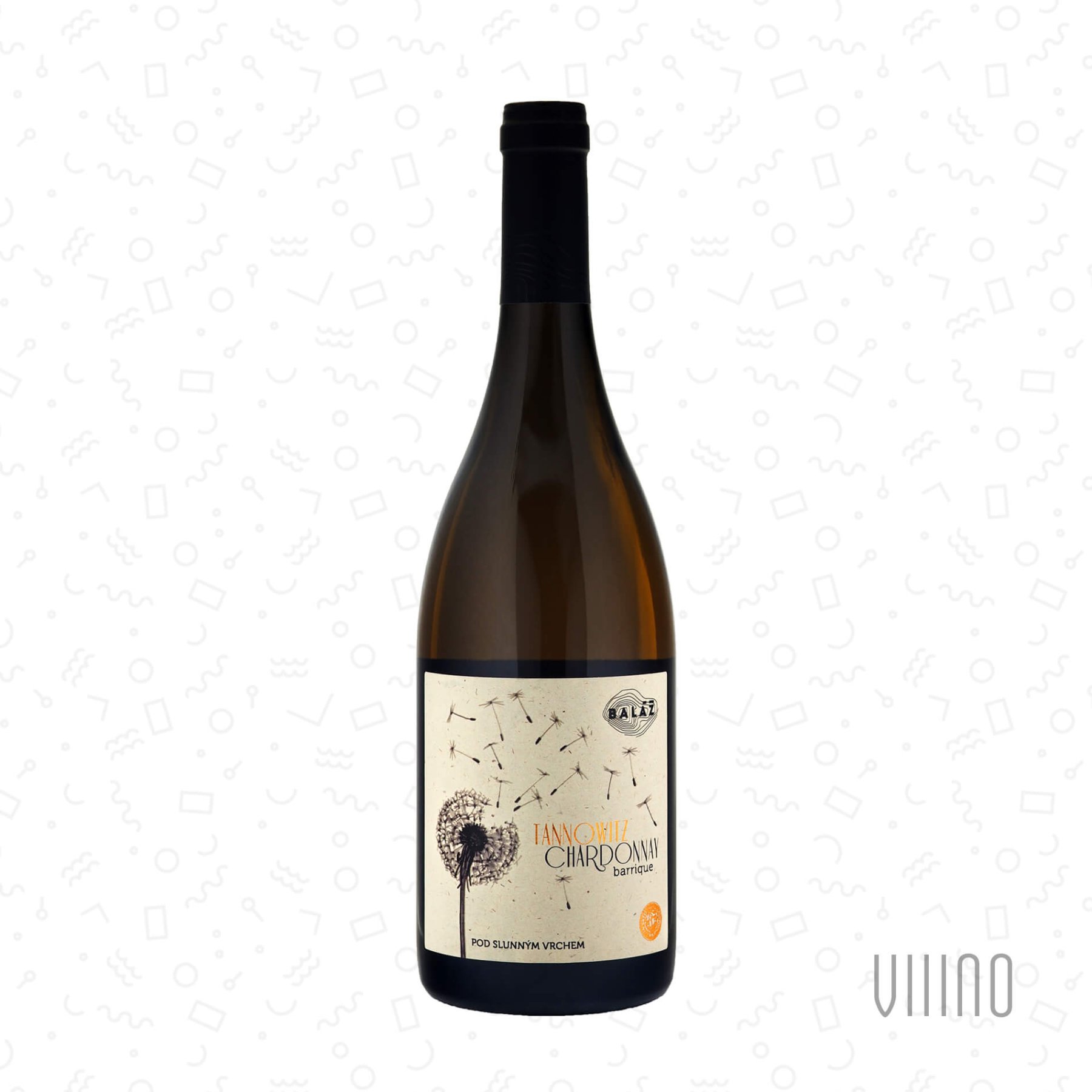 Chardonnay POD SLUNNÝM VRCHEM 2024 TANNOWITZ pozdní sběr BALÁŽ suché š. 109-24