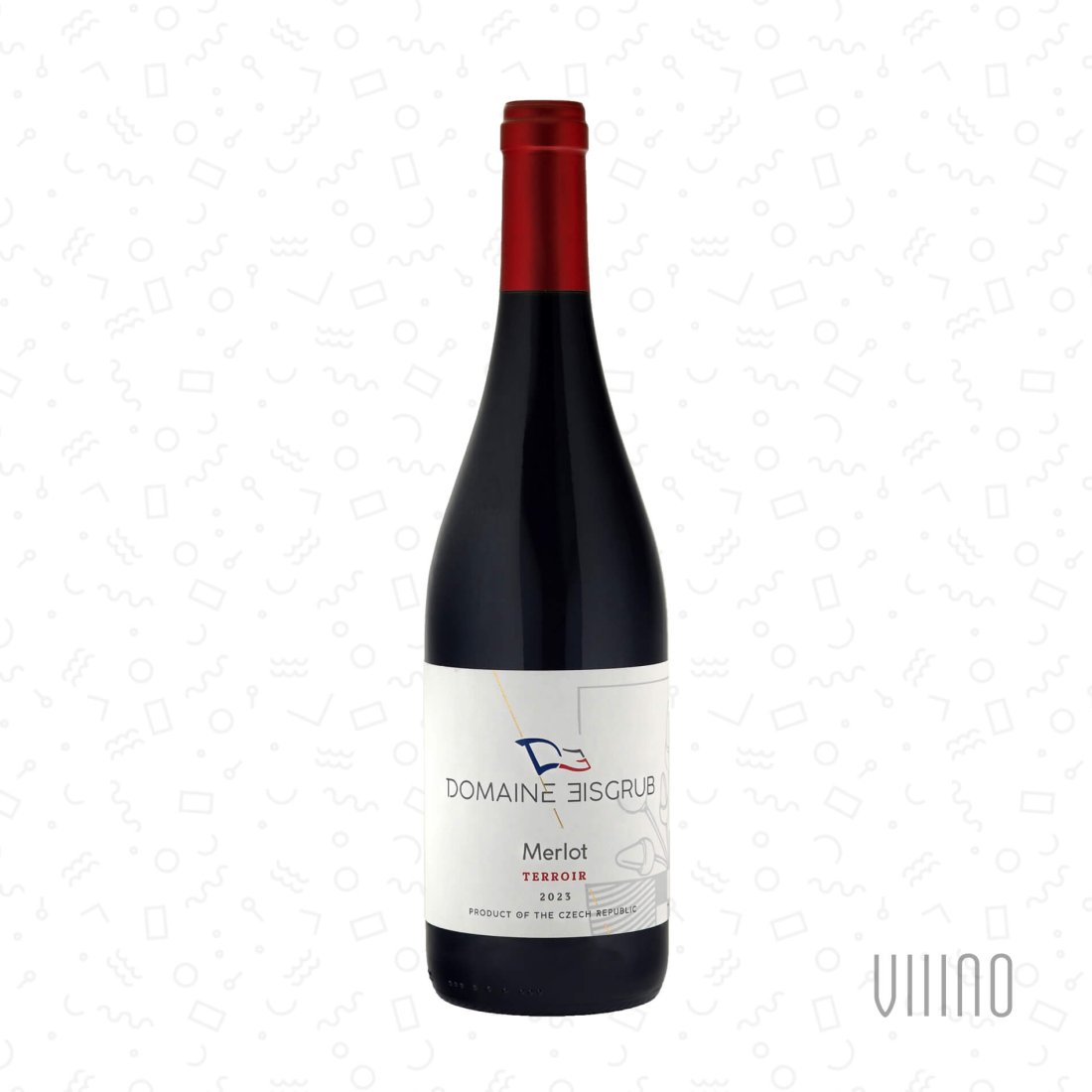Merlot VE STARÝCH 2023 výběr z hroznů EISGRUB LEDNICE suché š. T1/23