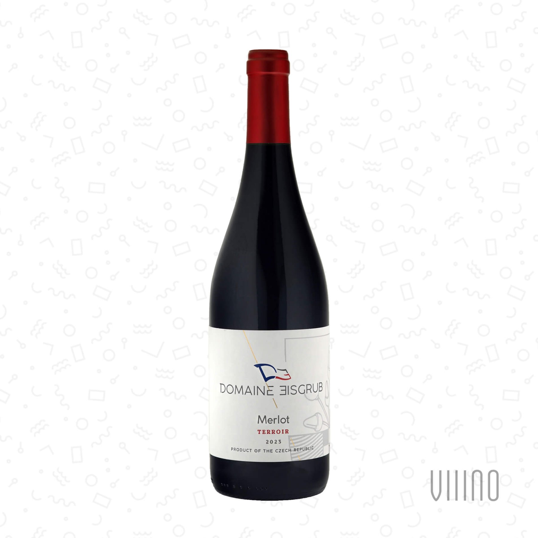 Merlot VE STARÝCH 2023 výběr z hroznů EISGRUB LEDNICE suché š. T1/23