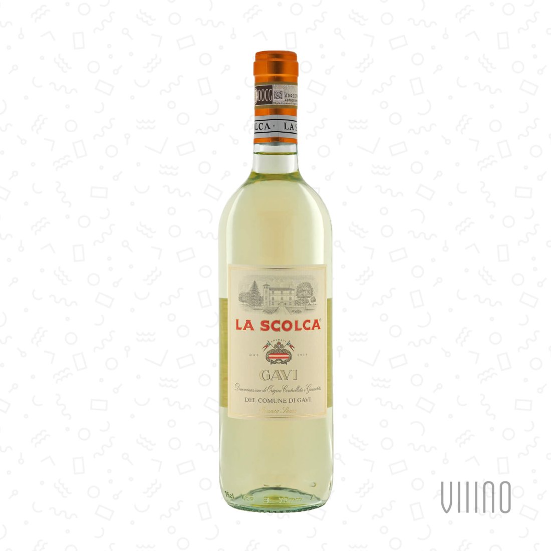 ETICHETTA BIANCA Gavi DOCG del Comune di Gavi 2025 LA SCOLCA