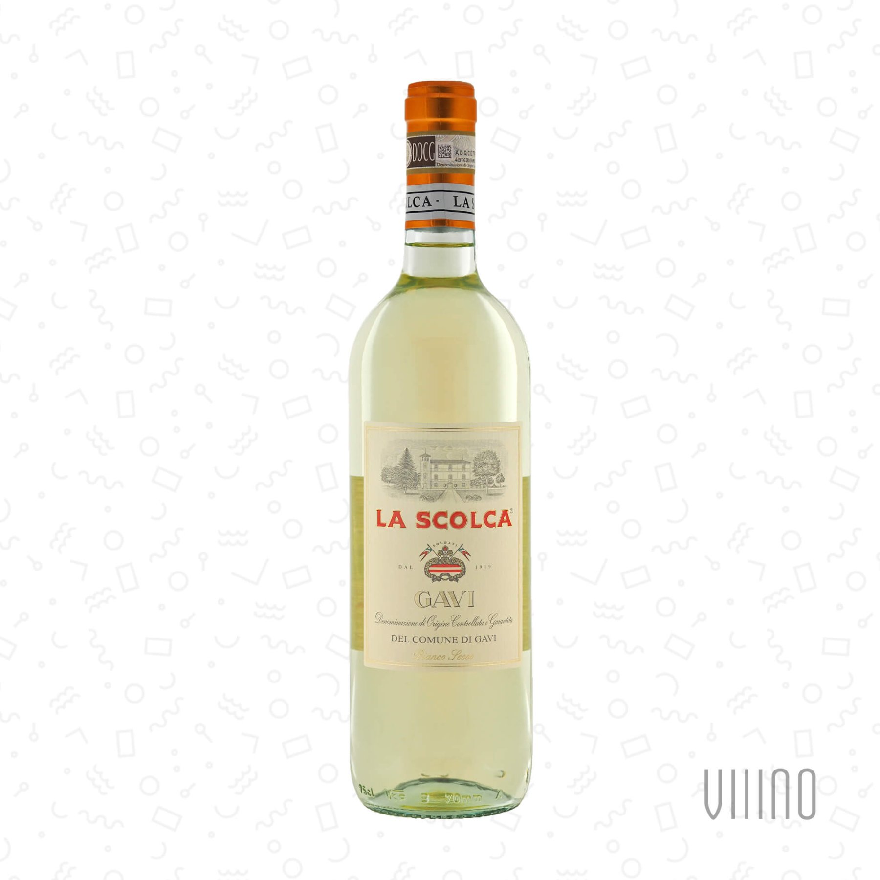 ETICHETTA BIANCA Gavi DOCG del Comune di Gavi 2025 LA SCOLCA